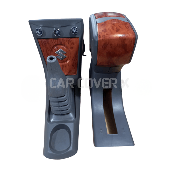 Suzuki Mehran Gray Console Box and Arm Rest Set With Universal Fitting