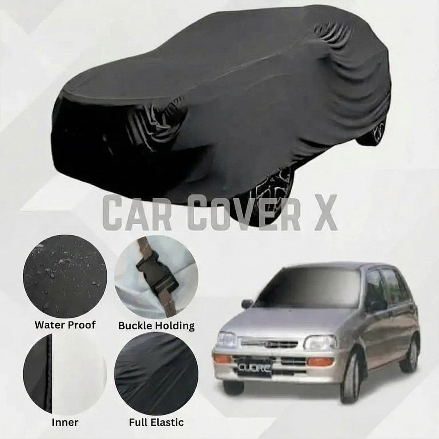Daihatsu Cuore Anti-Scratch Water-Resistant Neoprene Top Cover