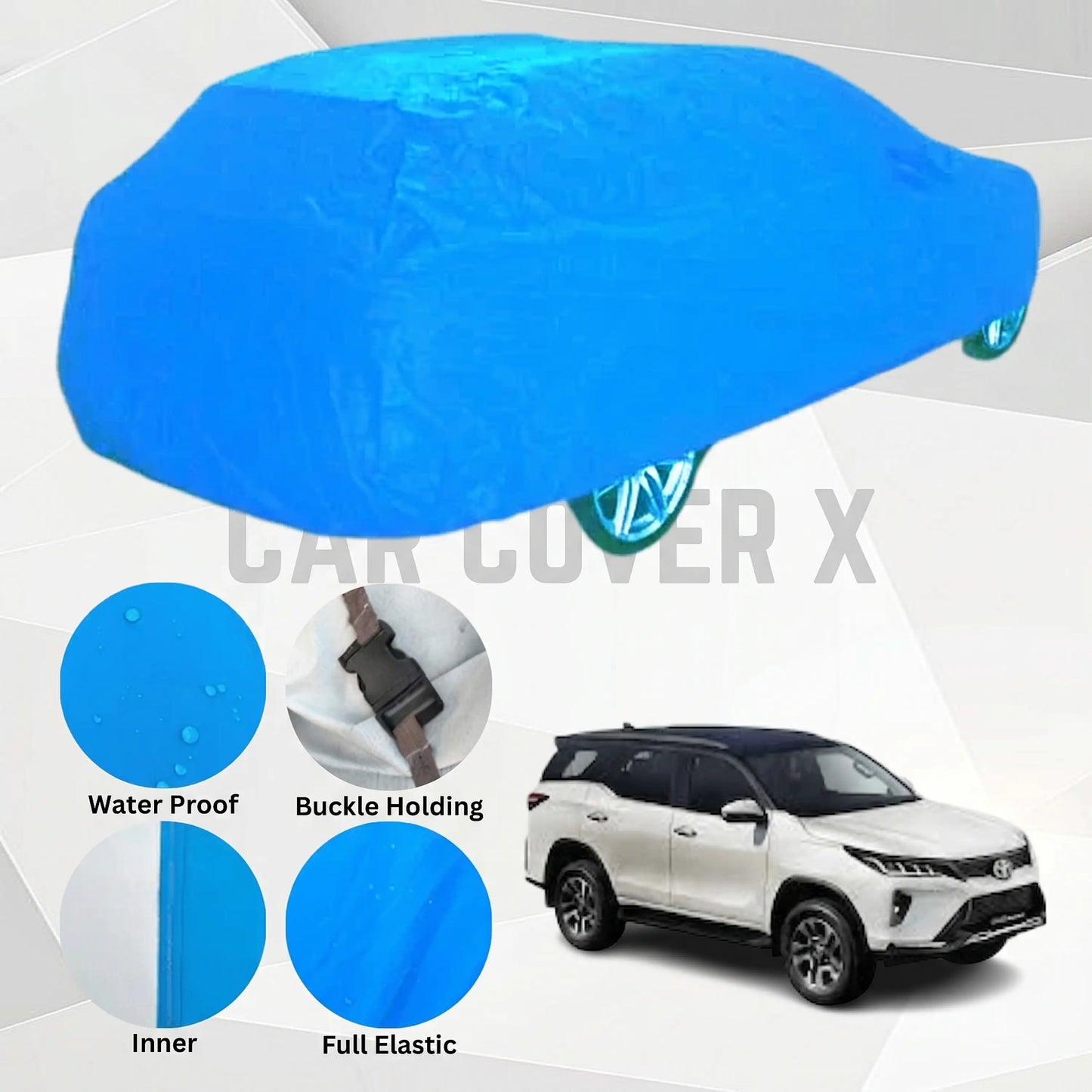 Toyota Fortuner Anti Scratch Water Resistant Neoprene Top Cover