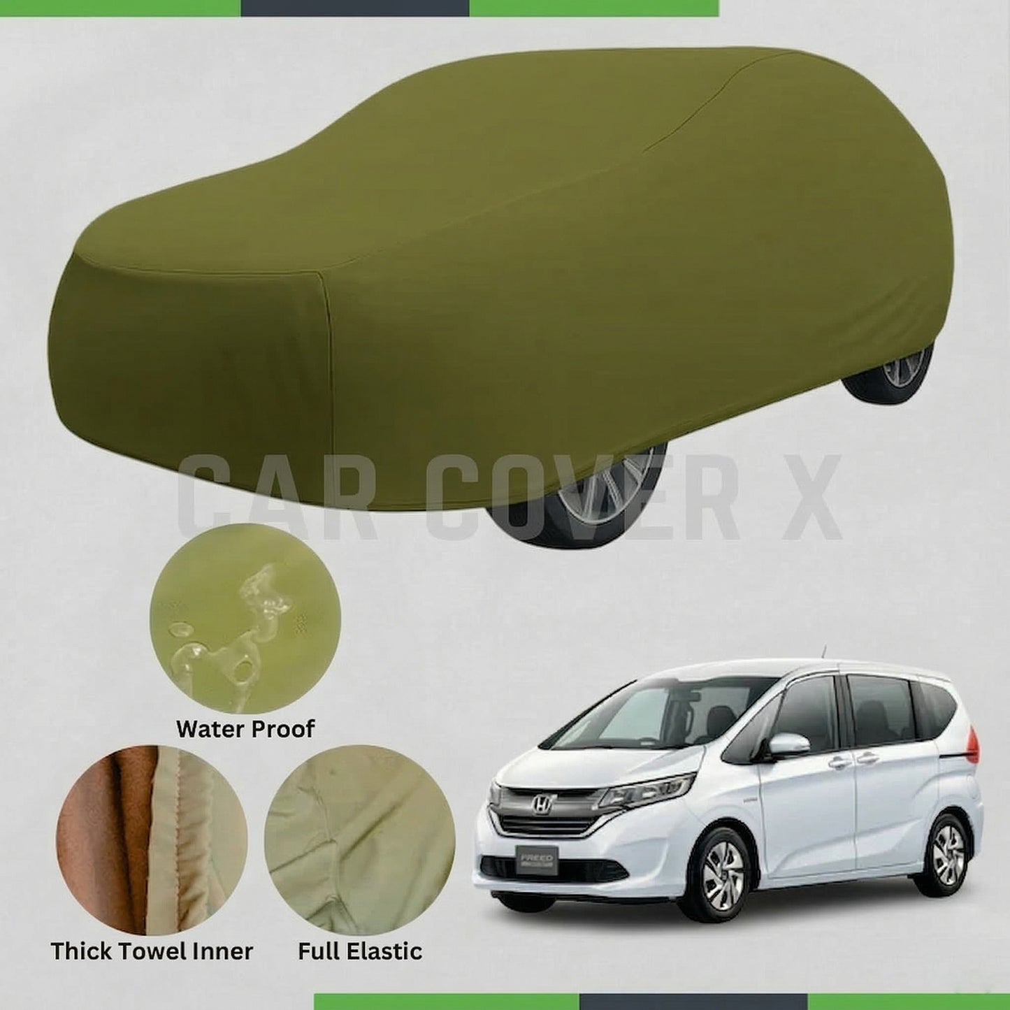 Honda Freed microfiber anti-scratch waterproof car cover