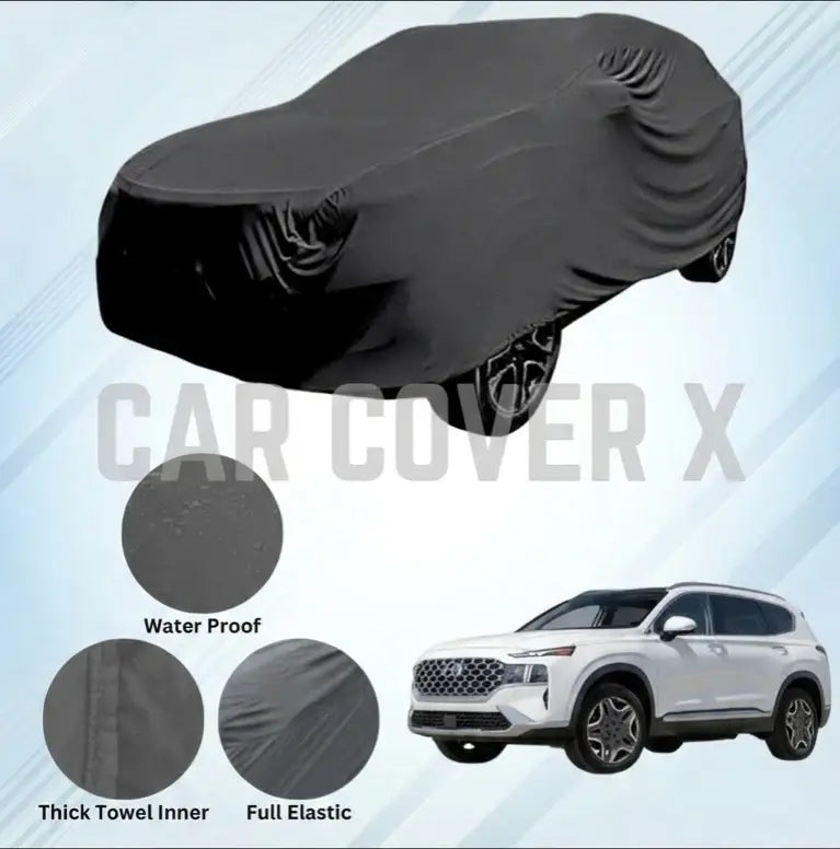 Hyundai Santa Fe Microfiber Anti-Scratch Water-Resistant Car Cover
