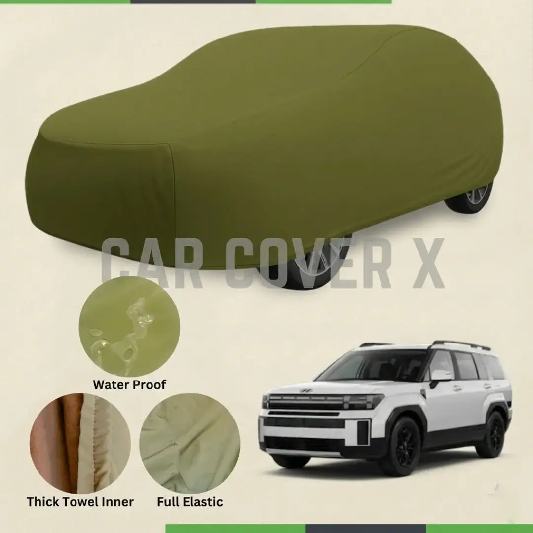 Hyundai Santa Fe 2025 Microfiber Anti-Scratch Water-Resistant Car Cover