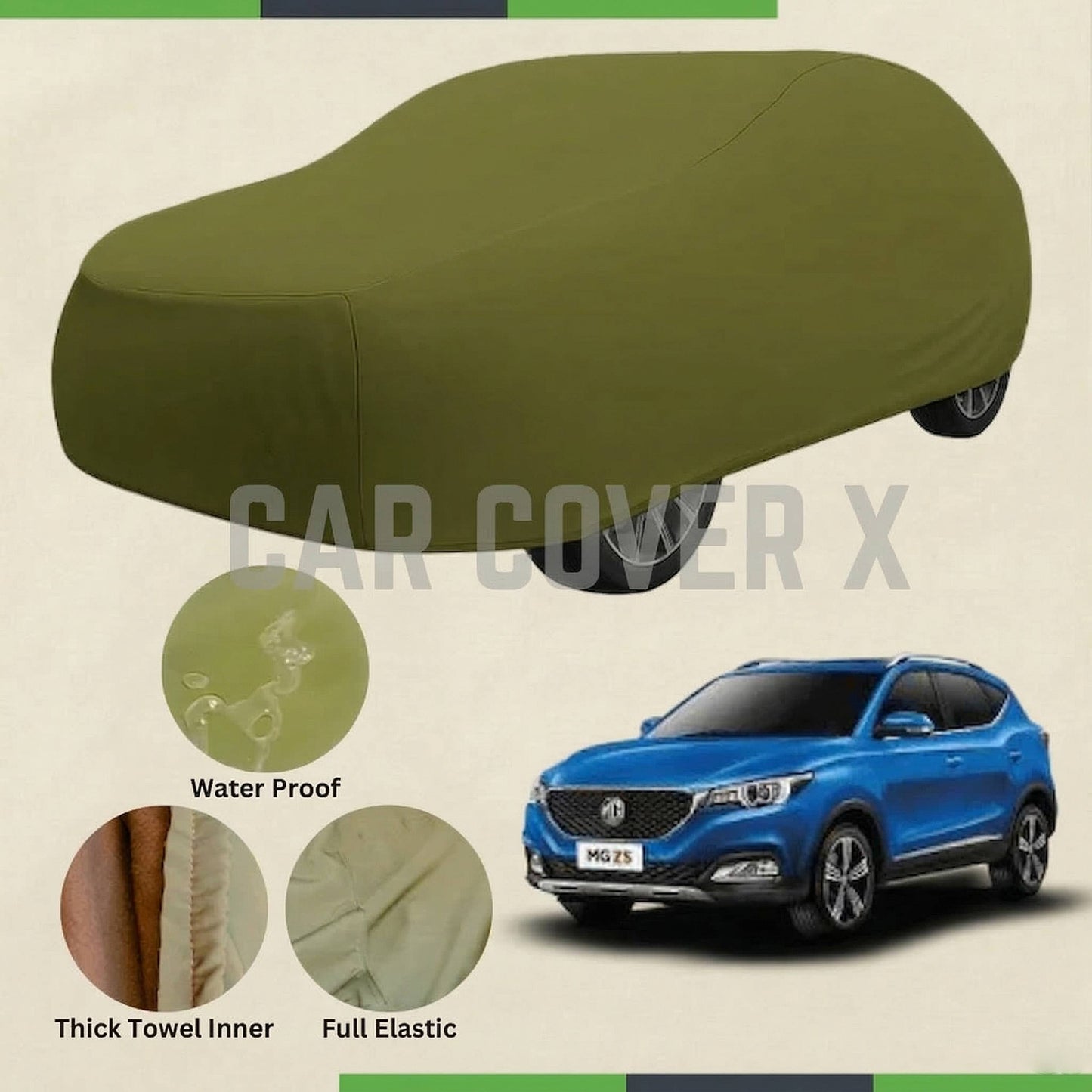 MG ZS microfiber anti-scratch waterproof car cover
