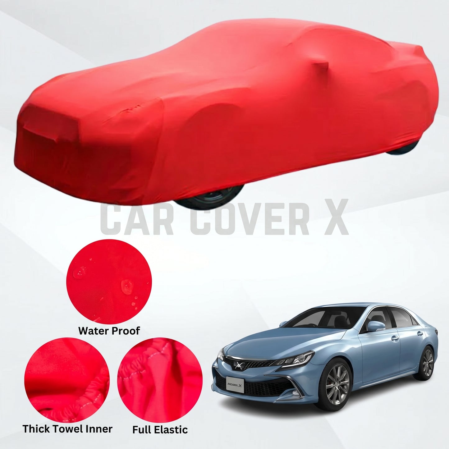 Mark-X Microfiber Anti Scratch & Anti Swirls Water Resistant Top Cover