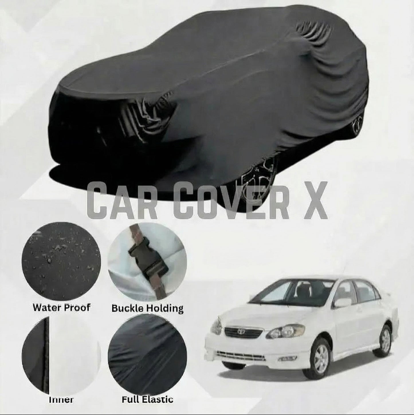 Toyota Corolla Anti-Scratch Water-Resistant Neoprene Top Cover | Model 2003–2008