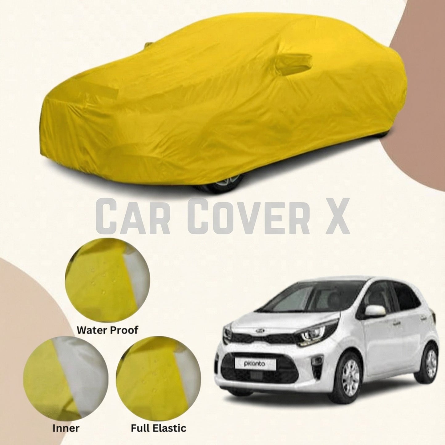 KIA Picanto Anti Scratch Water Resistant Nylon Top Cover