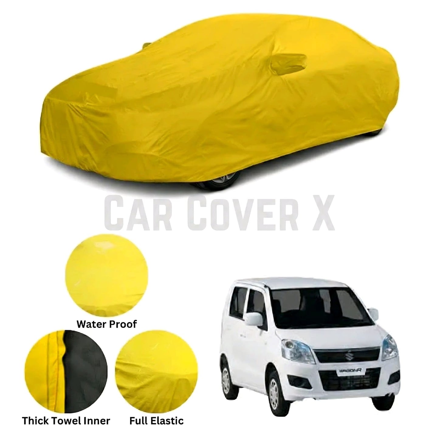 Suzuki WagonR Microfiber Anti Scratch & Anti Swirls Water Resistant Top Cover