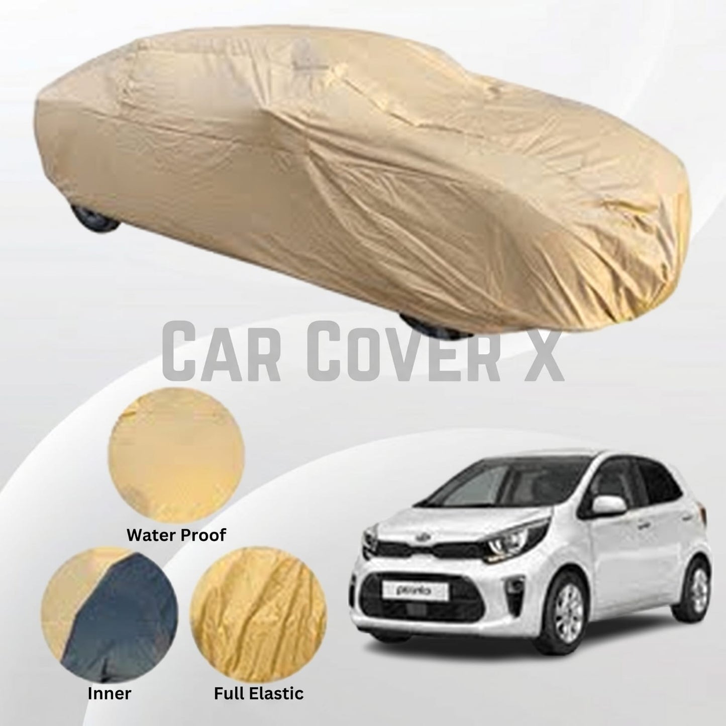 KIA Picanto Anti Scratch Water Resistant Nylon Top Cover