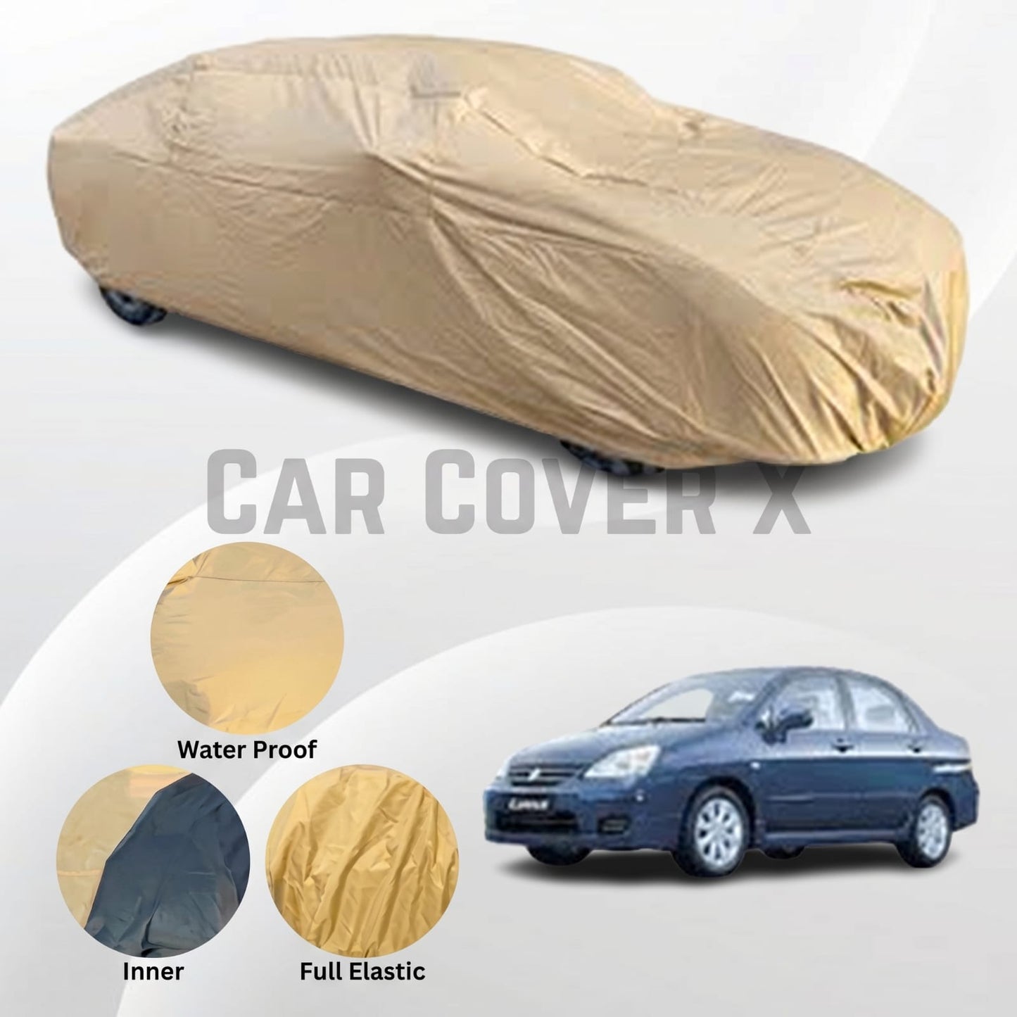 Suzuki Liana Anti Scratch Water Resistant Nylon Top Cover