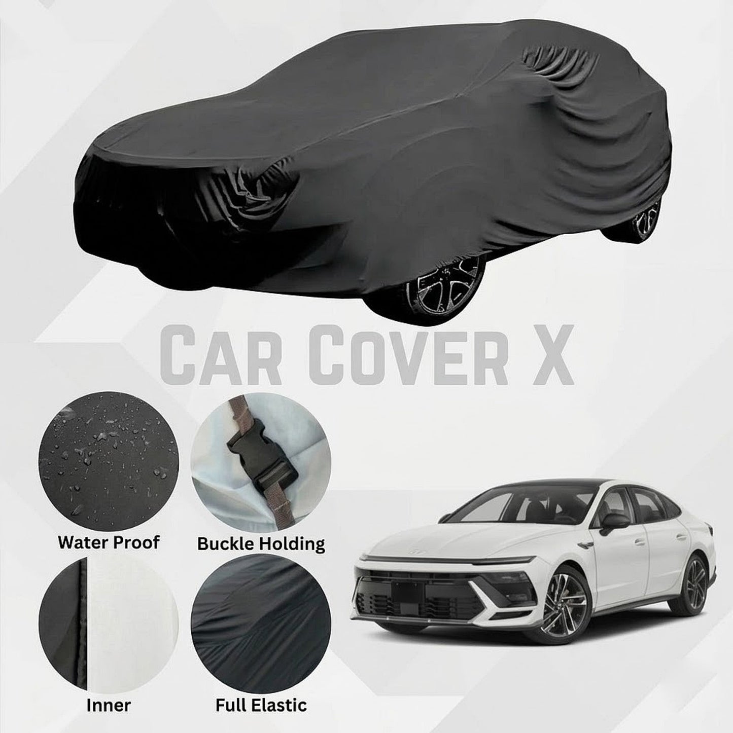 Hyundai Sonata N Line Anti-Scratch Water-Resistant Neoprene Top Cover