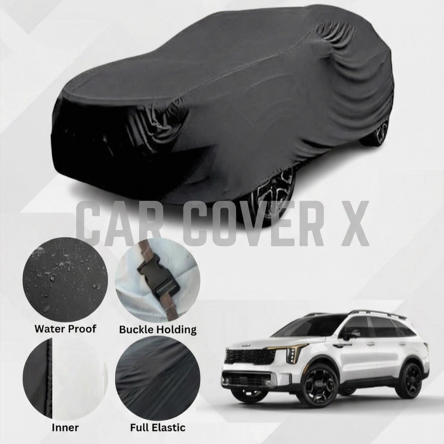 KIA New Sorento Anti Scratch Water Resistant Neoprene Top Cover