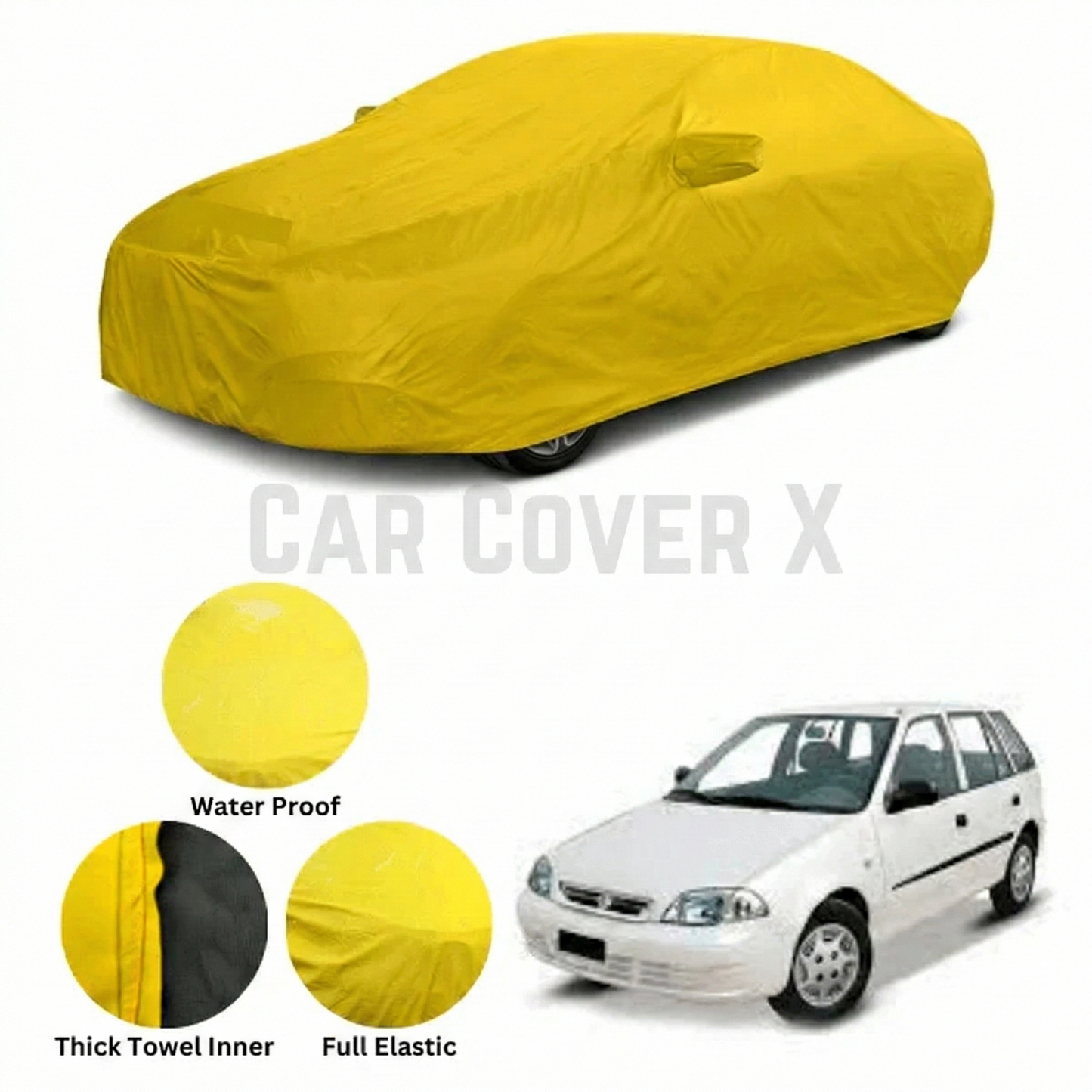 Suzuki Old Cultus Microfiber Anti Scratch & Anti Swirls Water Resistant Top Cover