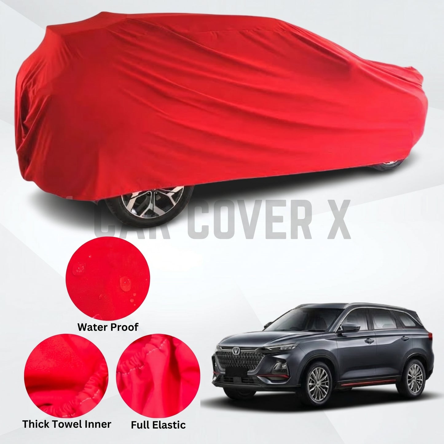 Changan Oshan X7 Microfiber Anti Scratch & Anti Swirls Water Resistant Top Cover