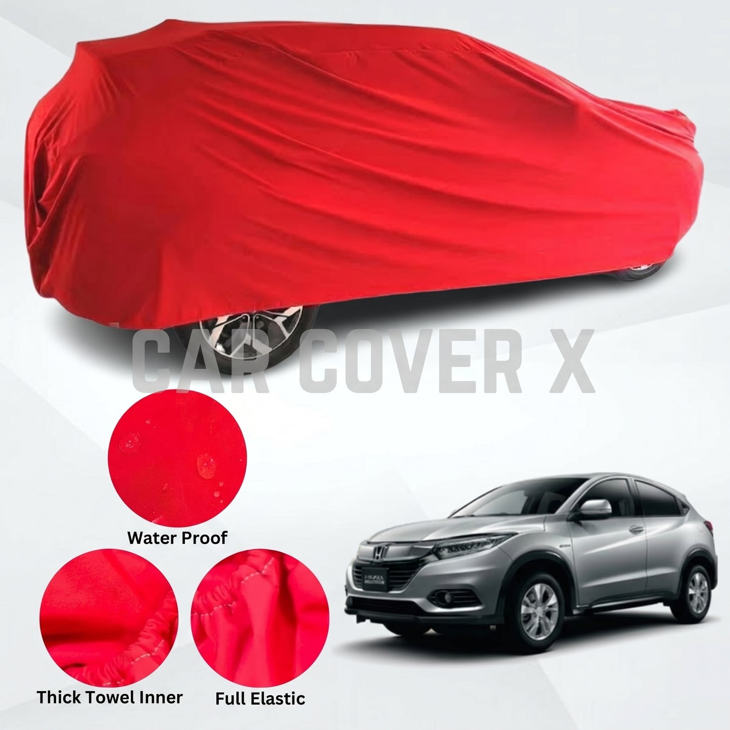 Honda Vezel Microfiber Anti Scratch & Anti Swirls Water Resistant Top Cover