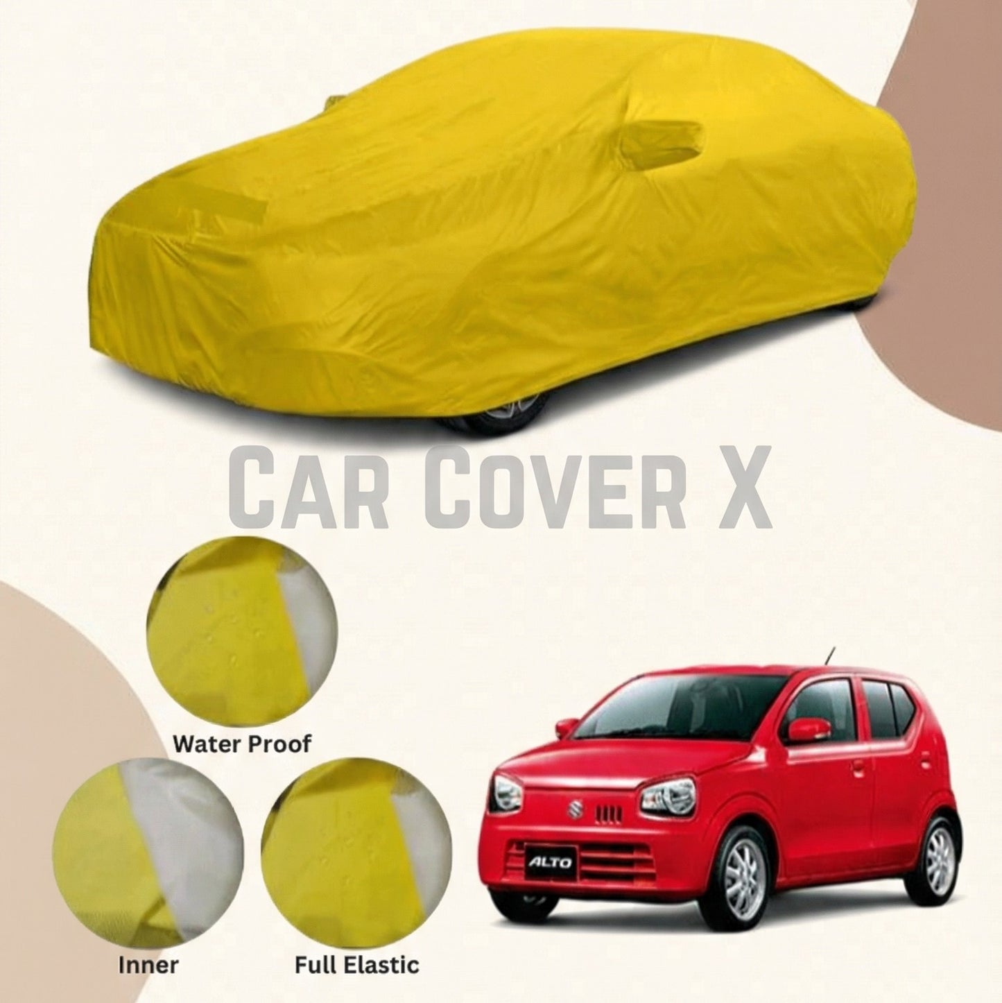 Suzuki New Alto Anti Scratch Water Resistant Nylon Top Cover