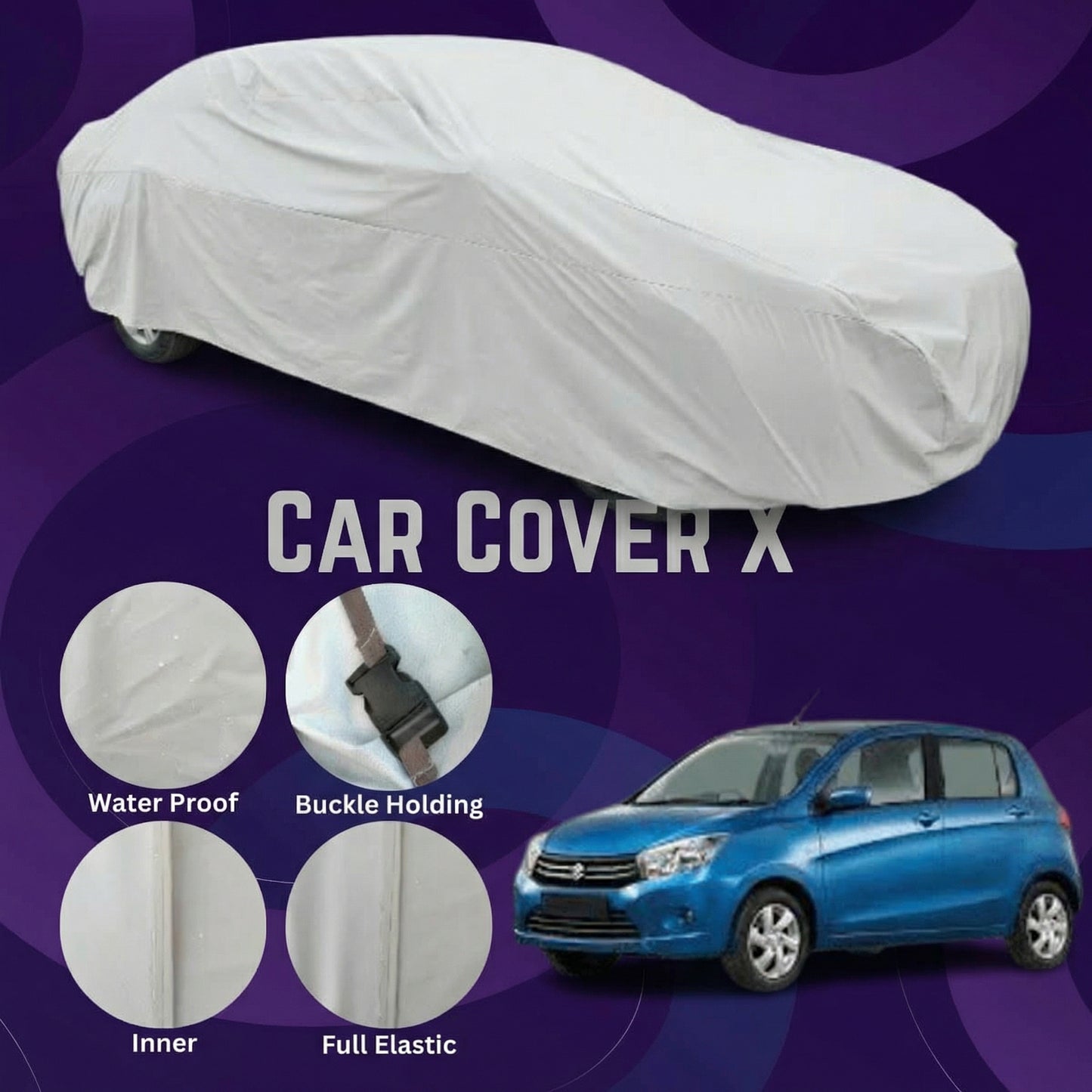 Suzuki New Cultus Anti Scratch Water Resistant Neoprene Top Cover