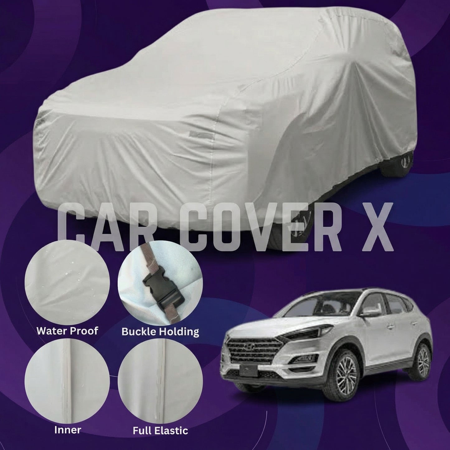 Hyundai Tucson Anti Scratch Water Resistant Neoprene Top Cover