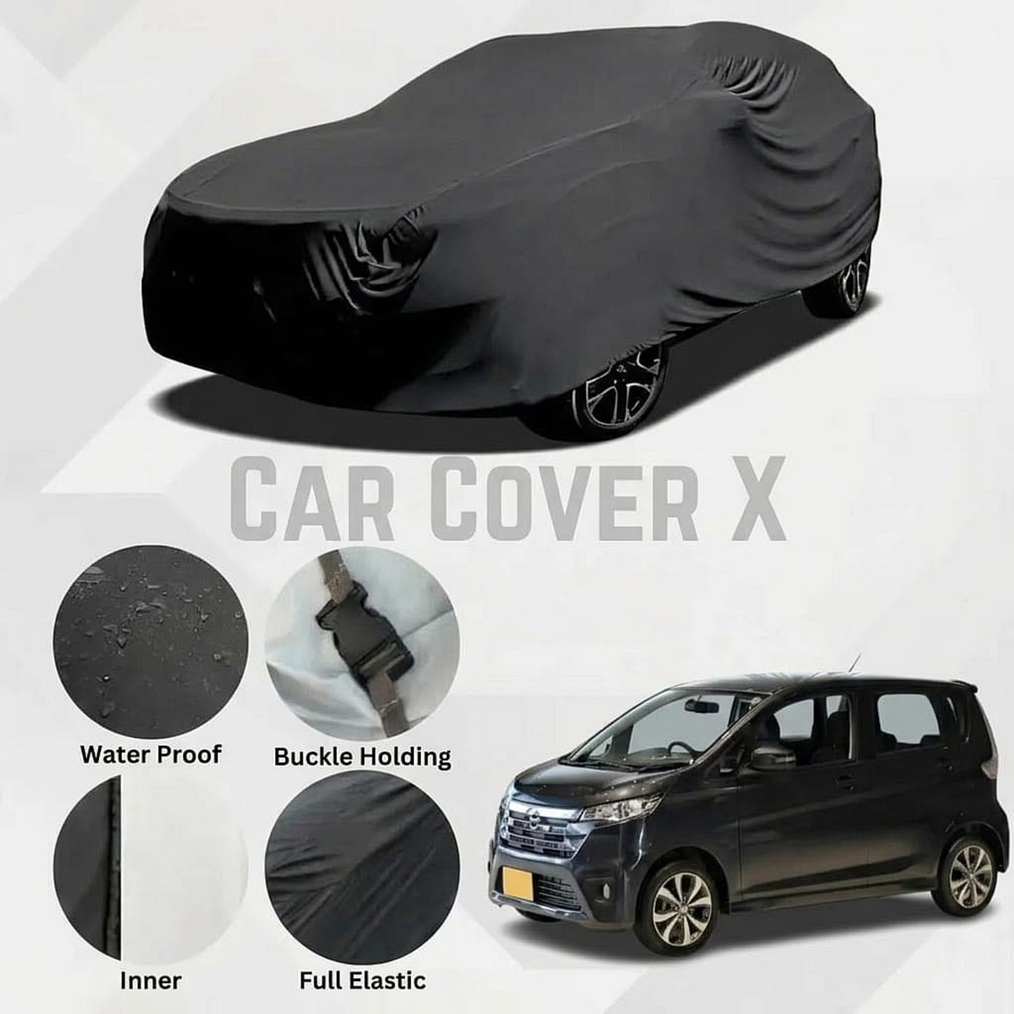 Nissan Dayz Anti-Scratch Water-Resistant Neoprene Top Cover