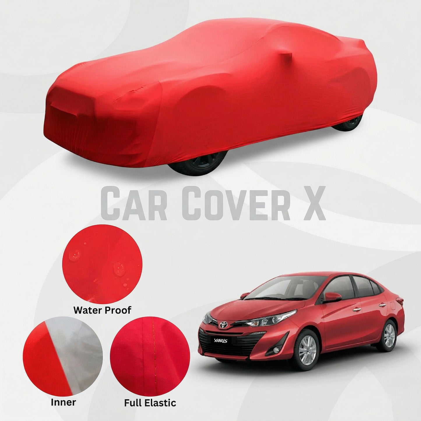 Toyota Yaris Anti Scratch Water Resistant Neoprene Top Cover
