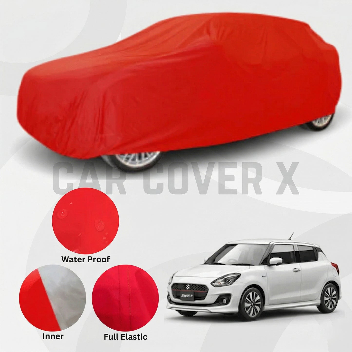Suzuki New Swift Anti Scratch Water Resistant Neoprene Top Cover