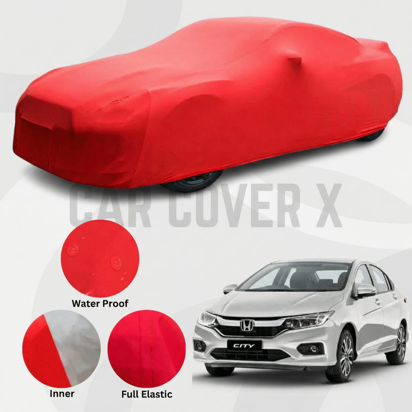 Honda City Anti Scratch Water Resistant Neoprene Top Cover | Model 2021 - 2022