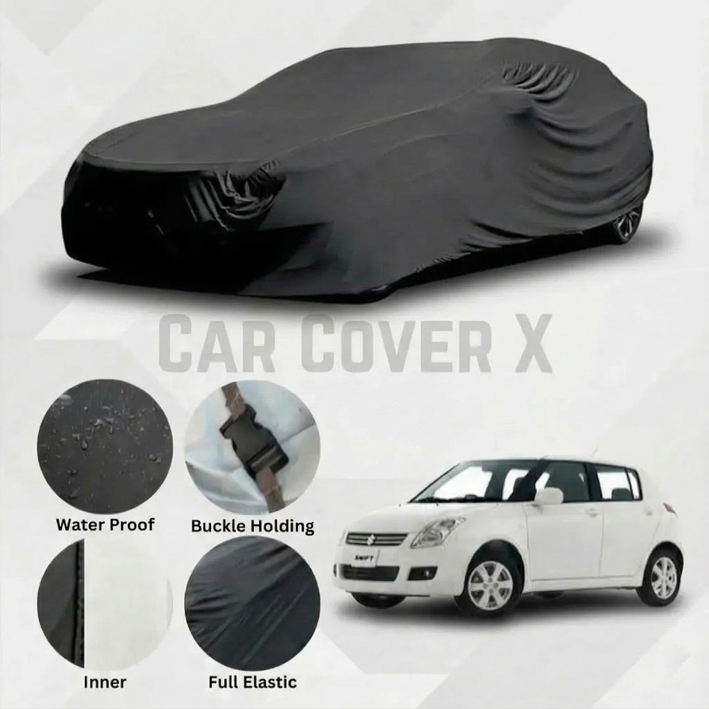 Suzuki Old Swift Anti-Scratch Water-Resistant Neoprene Top Cover