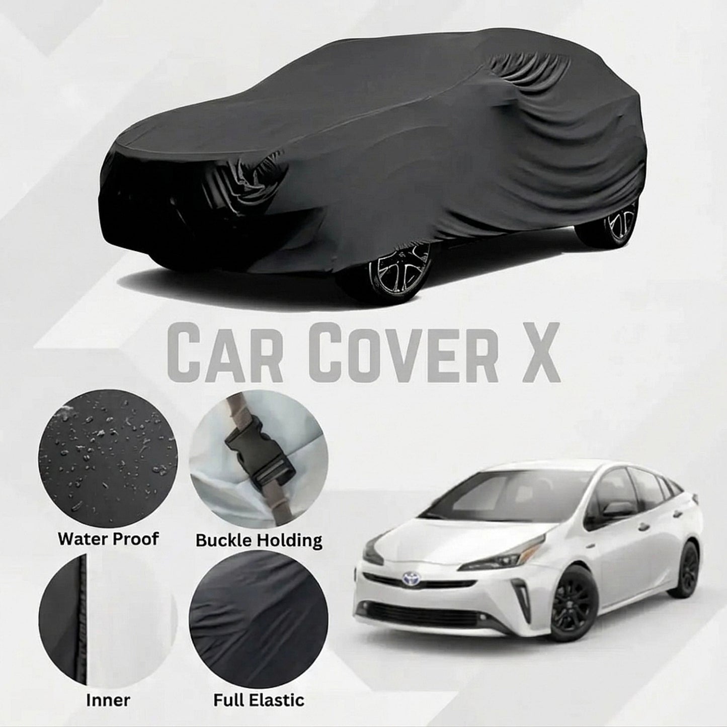 Toyota Prius Anti‑Scratch Water‑Resistant Neoprene Top Cover | 2017–2023