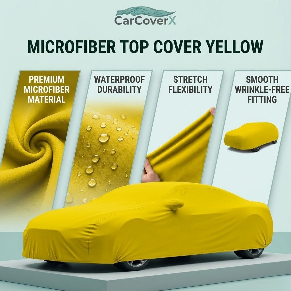 Microfiber Top Cover Yellow