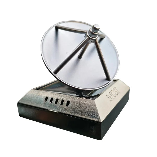 Car Dashboard Solar Air Freshener with Refill Perfume