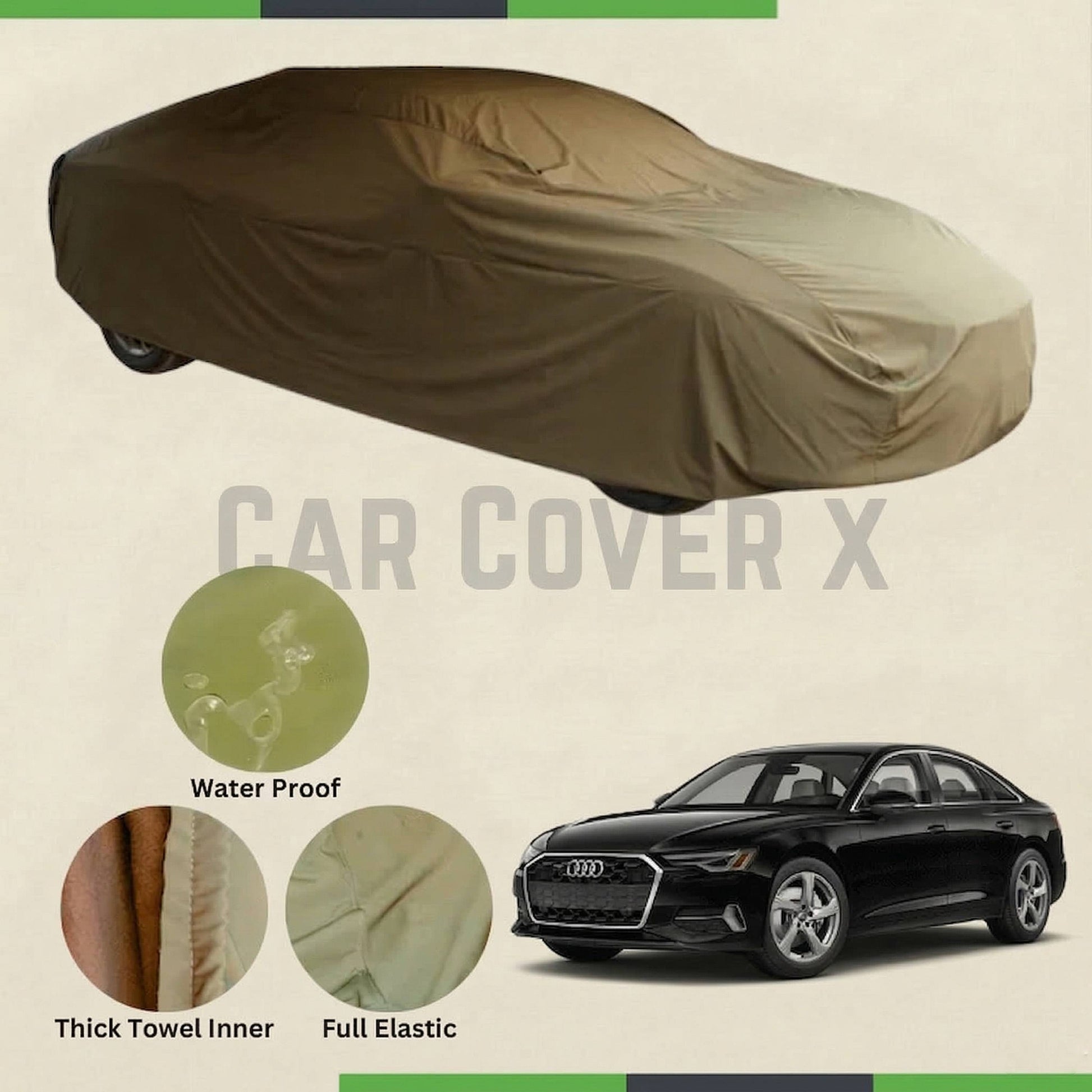 Audi A4 microfiber anti-scratch waterproof car cover
