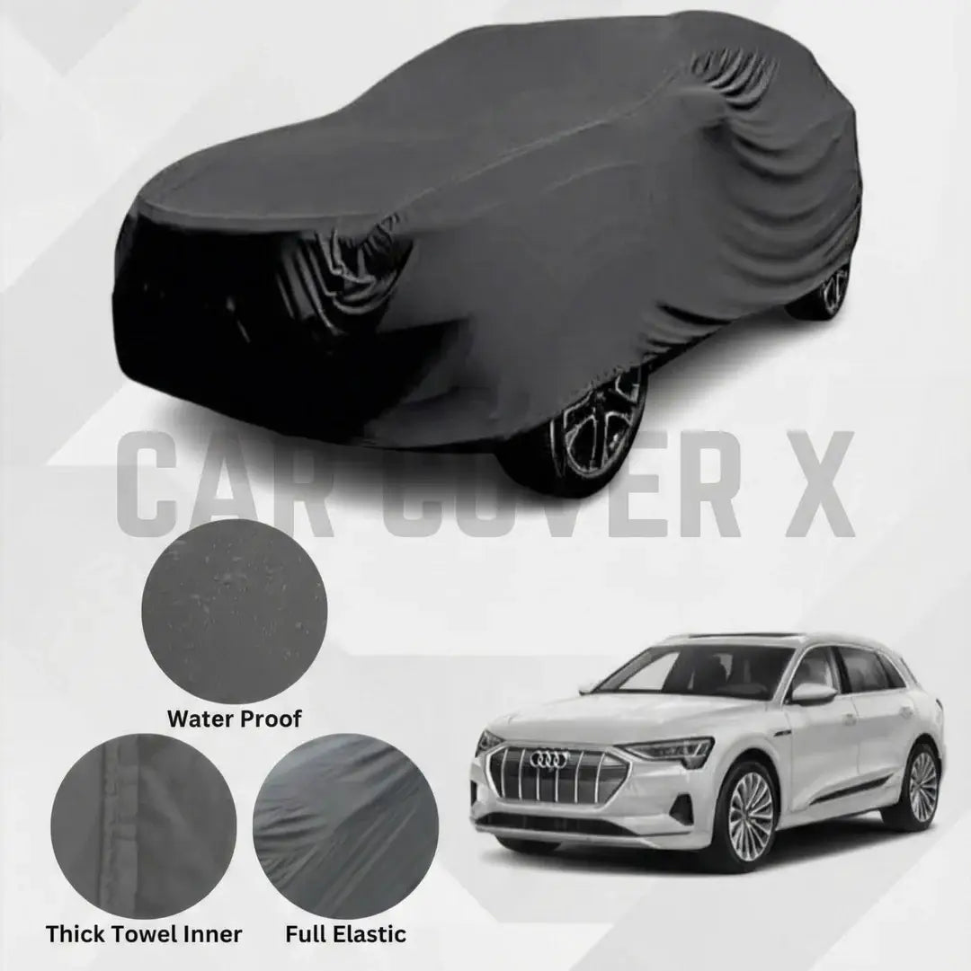 Audi e-Tron neoprene anti-scratch water-resistant car top cover