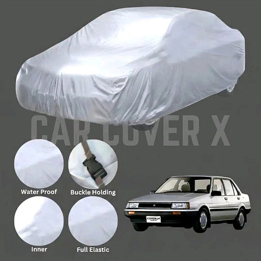 Toyota Corolla 1986 water resistant parachute top cover car protection
