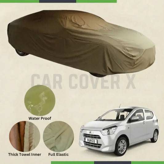 Daihatsu Mira Microfiber Anti-Scratch Water-Resistant Car Cover