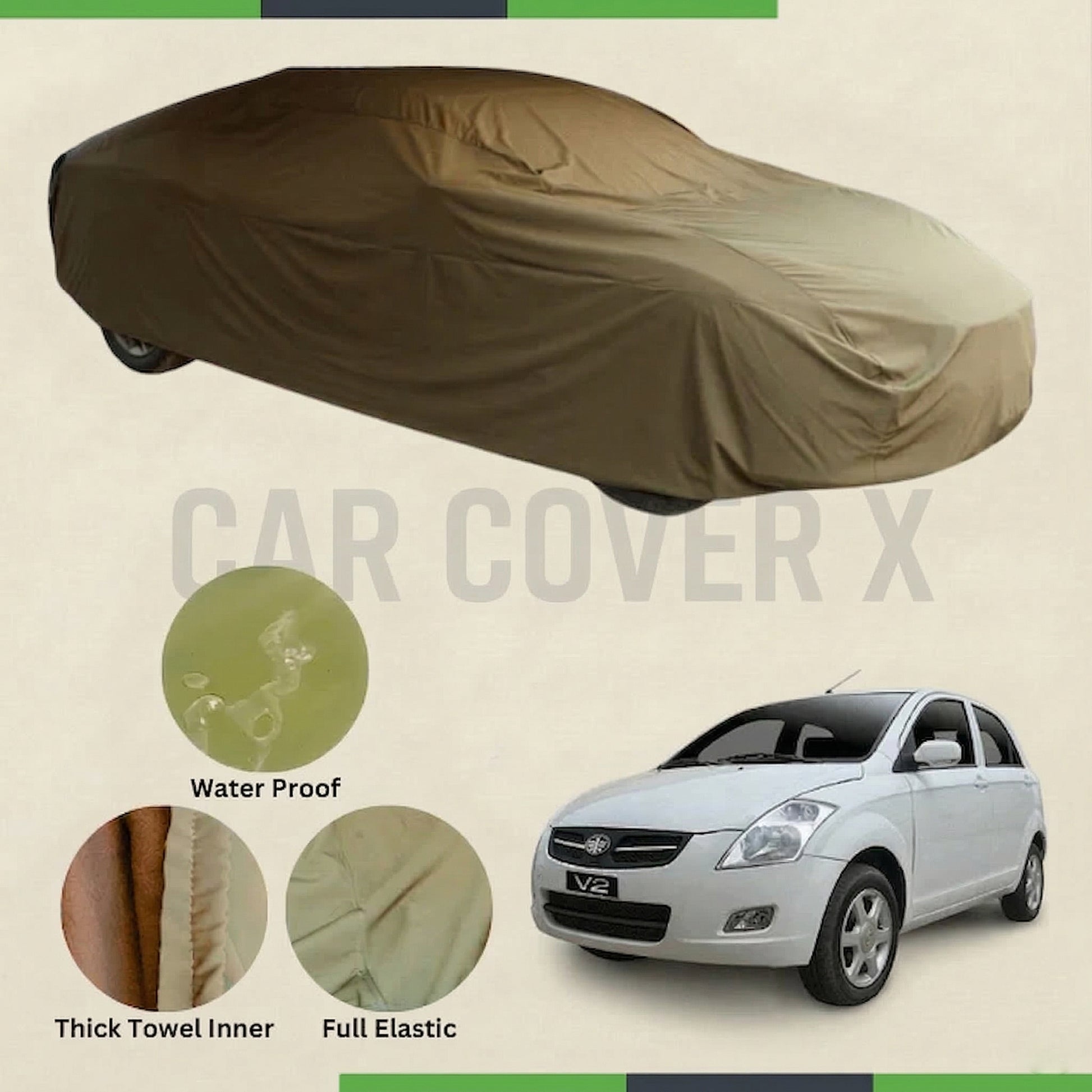 FAW V2 microfiber anti-scratch waterproof car cover