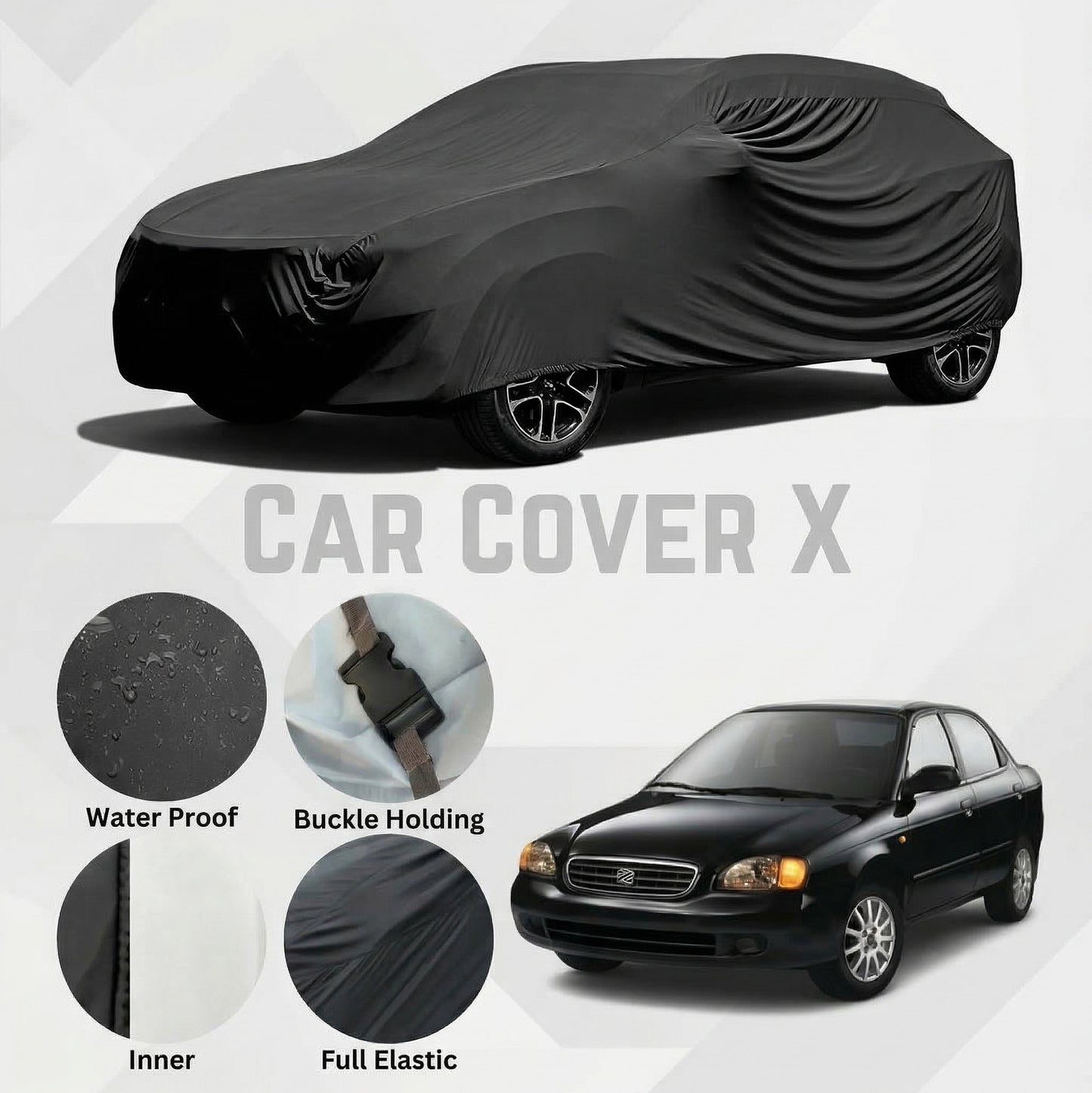 Suzuki Baleno Anti-Scratch Water-Resistant Neoprene Top Cover