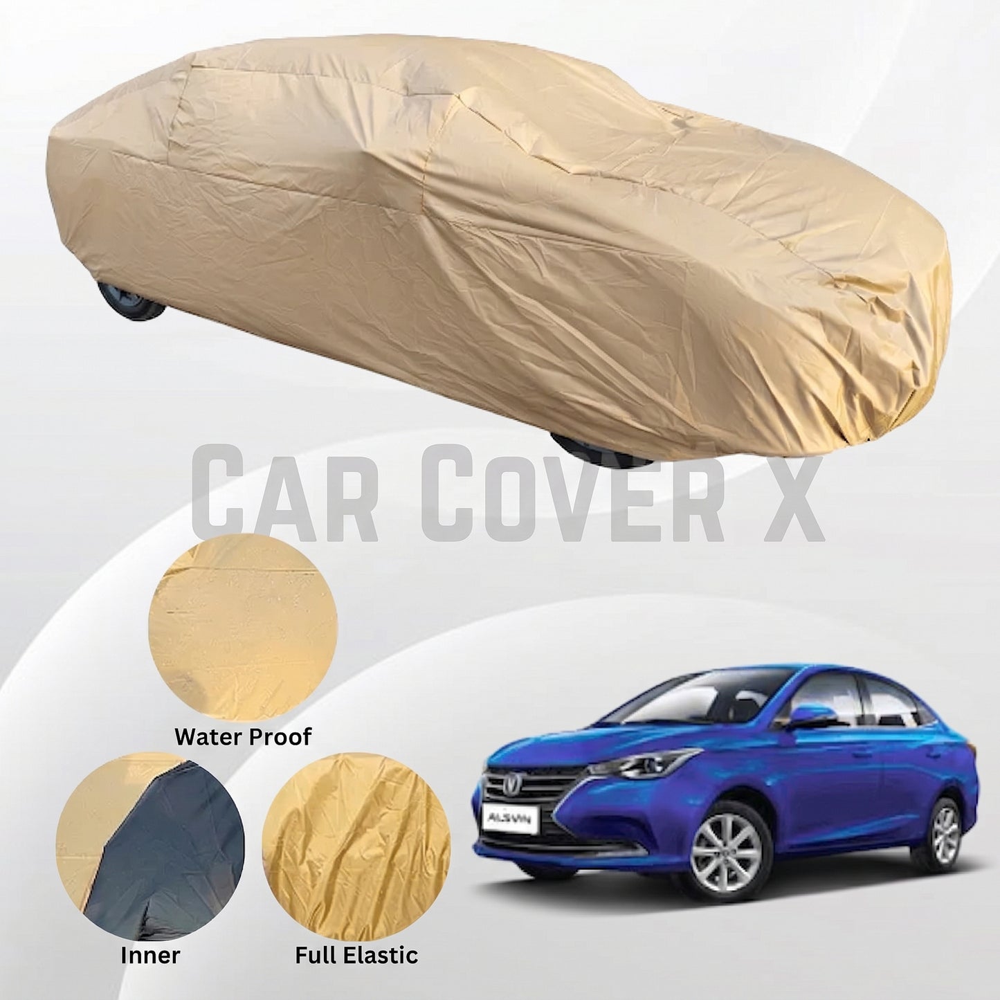 Changan Alsvin Anti Scratch Water Resistant Nylon Top Cover