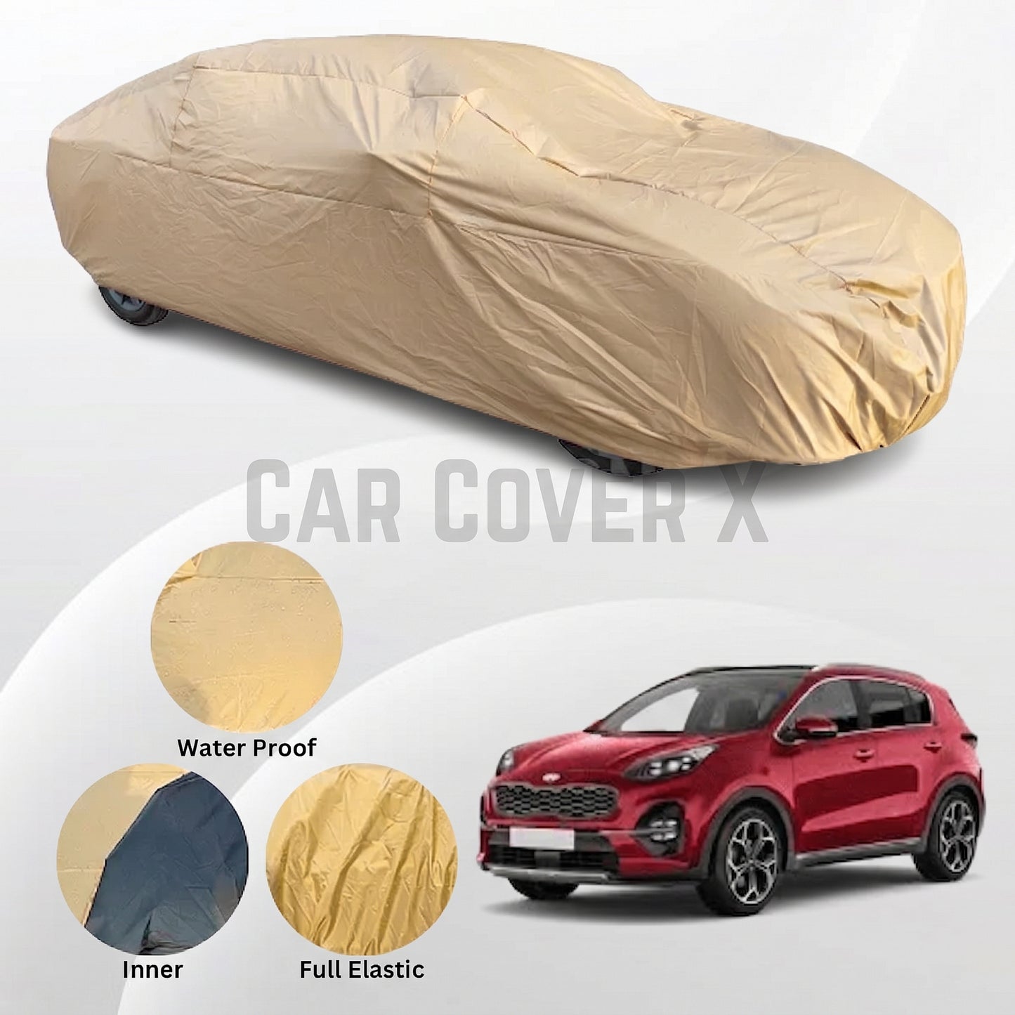 KIA Sportage Anti Scratch Water Resistant Nylon Top Cover
