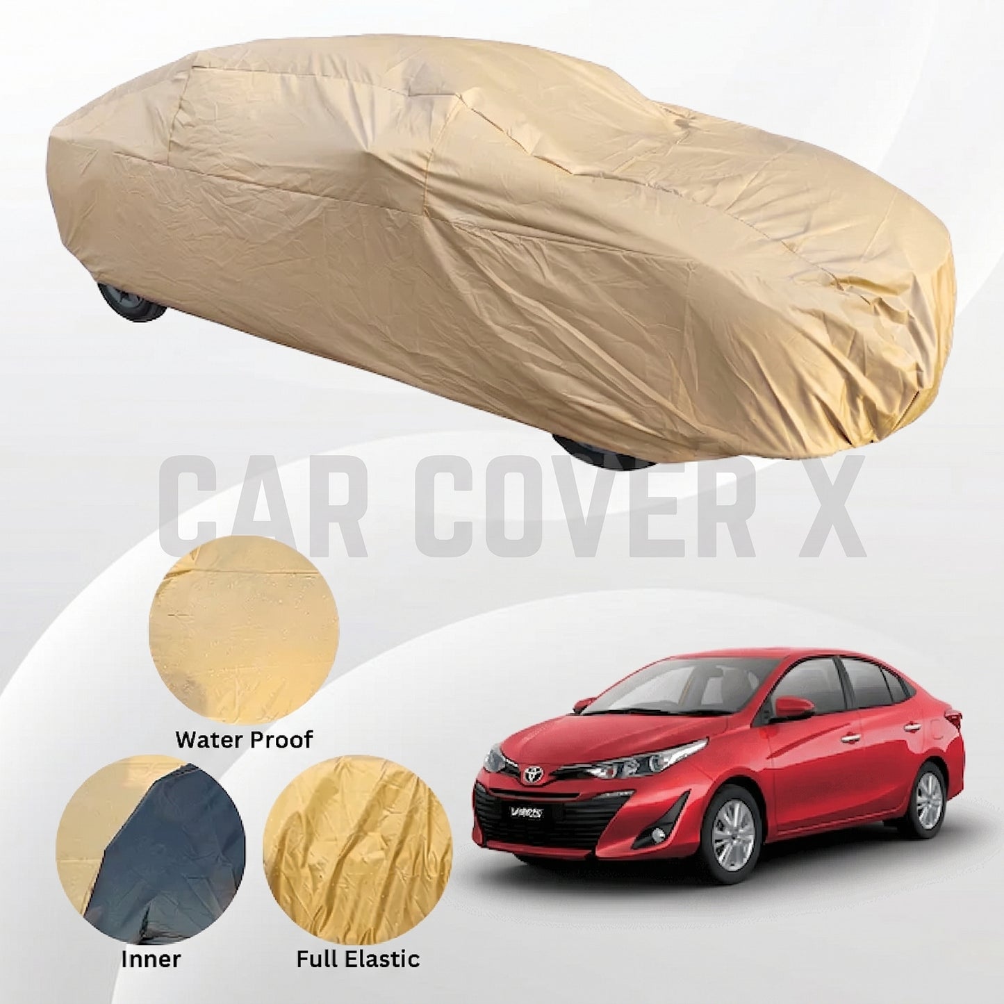 Toyota Yaris Anti Scratch Water Resistant Nylon Top Cover