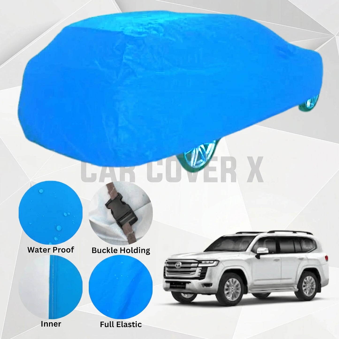 Toyota Land Cruiser Anti Scratch Water Resistant Neoprene Top Cover