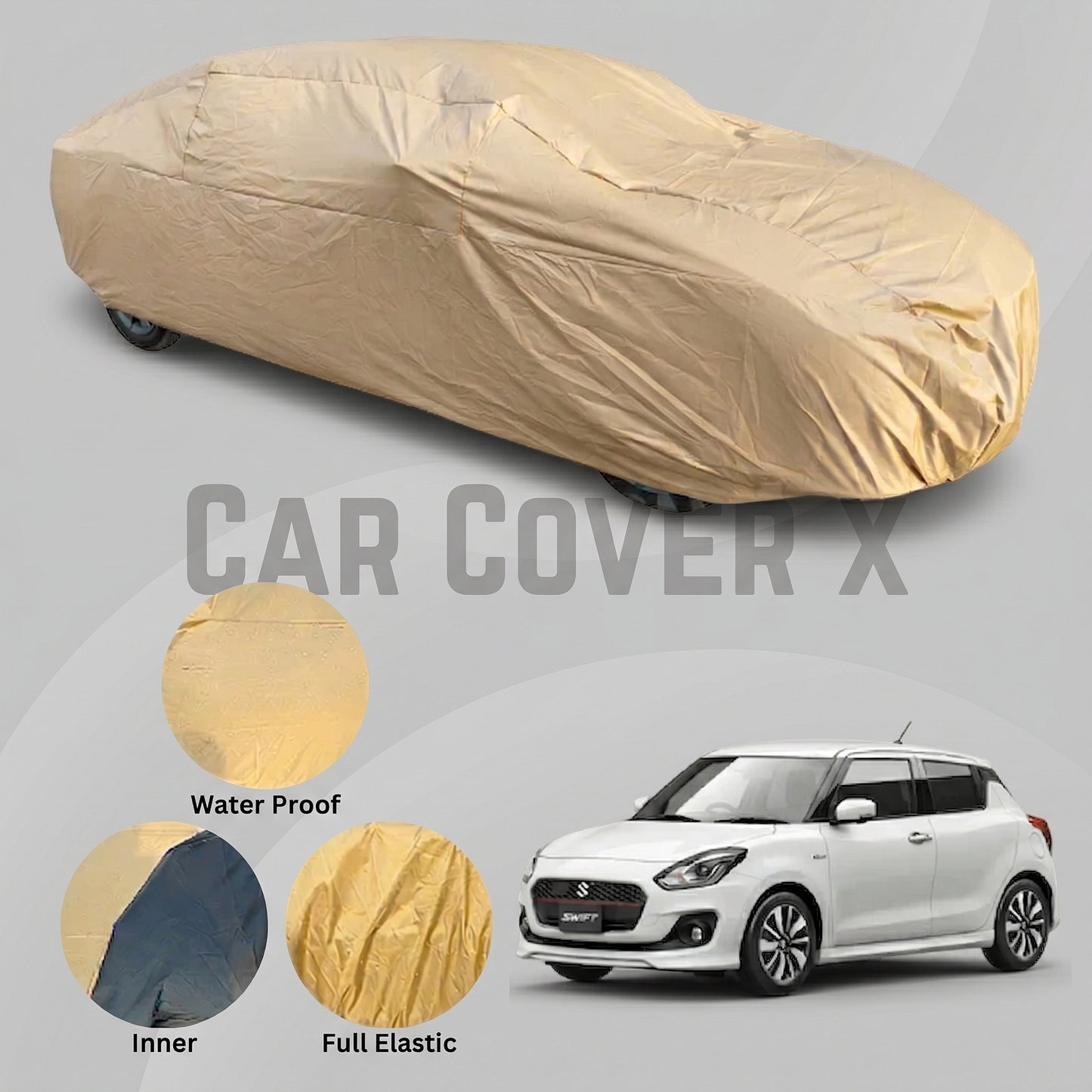 Suzuki Swift 2022 Anti Scratch Water Resistant Nylon Top Cover