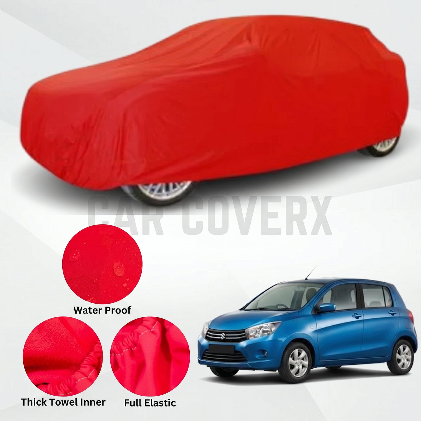 Suzuki New Cultus Microfiber Anti Scratch & Anti Swirls Water Resistant Top Cover