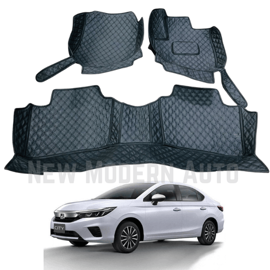 Honda City 7D Floor Mats | 3 Pcs | Model 2022 | City Best Floor Mats