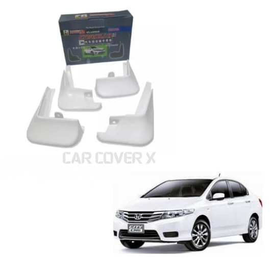 Honda City Mud Flaps 4 Pieces | Model 2009 - 2022 | Car Mudguard | Fender Mud Flaps | Splash Guards