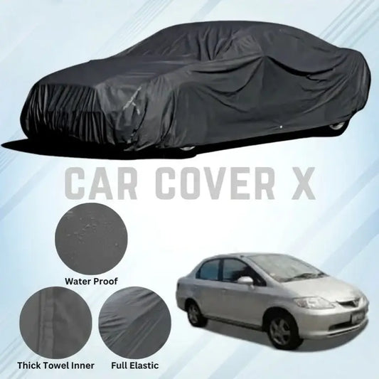 Honda City 2002–2008 Microfiber Anti-Scratch & Anti-Swirls Water-Resistant Top Cover