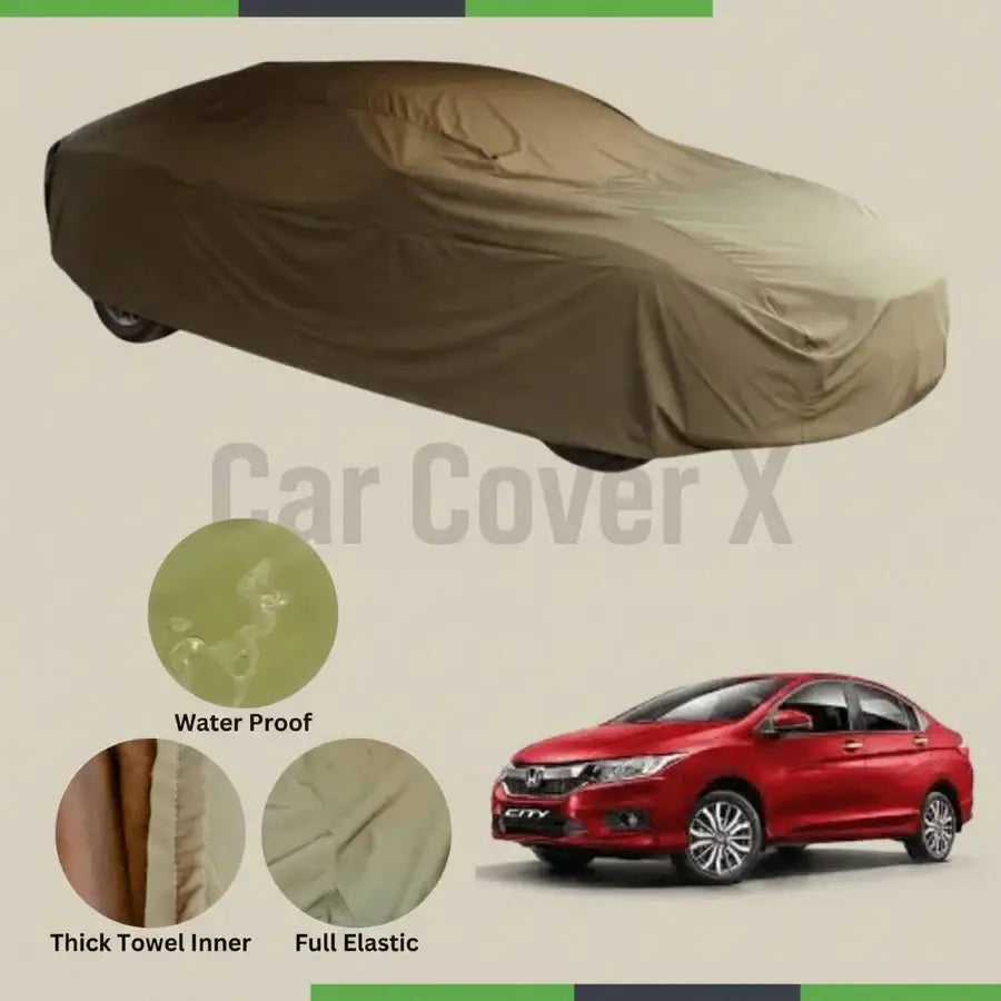 Honda City 2021–2026 Microfiber Anti-Scratch Water-Resistant Car Cover