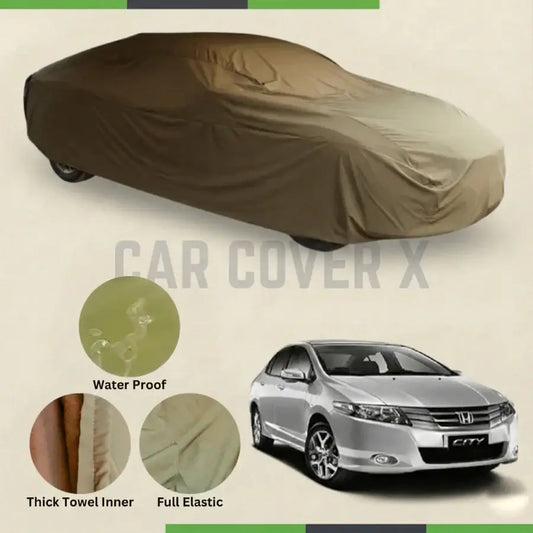 Honda City 2009–2020 Microfiber Anti-Scratch Water-Resistant Car Cover