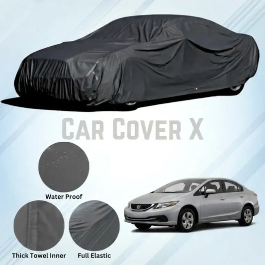 Honda Civic 2013–2016 Microfiber Anti-Scratch Water-Resistant Car Cover