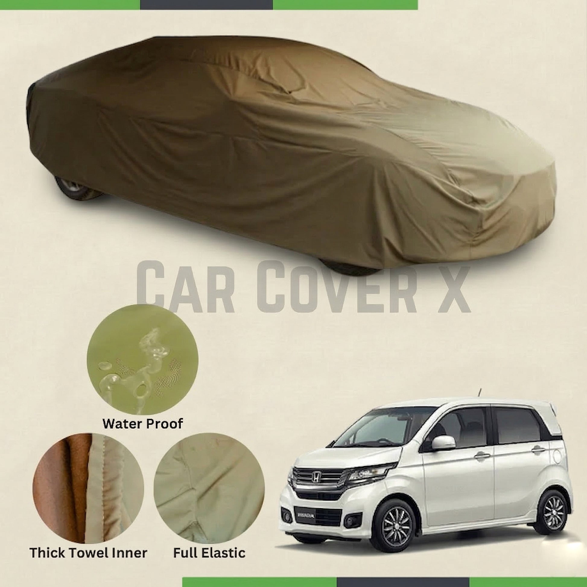 Honda N-One Wagon microfiber anti-scratch waterproof car cover