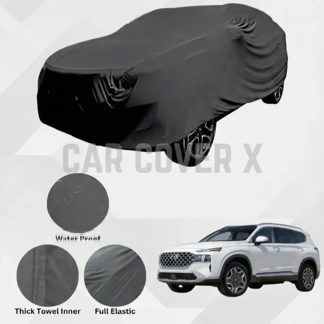 Hyundai Santa Fe neoprene anti-scratch water-resistant car top cover