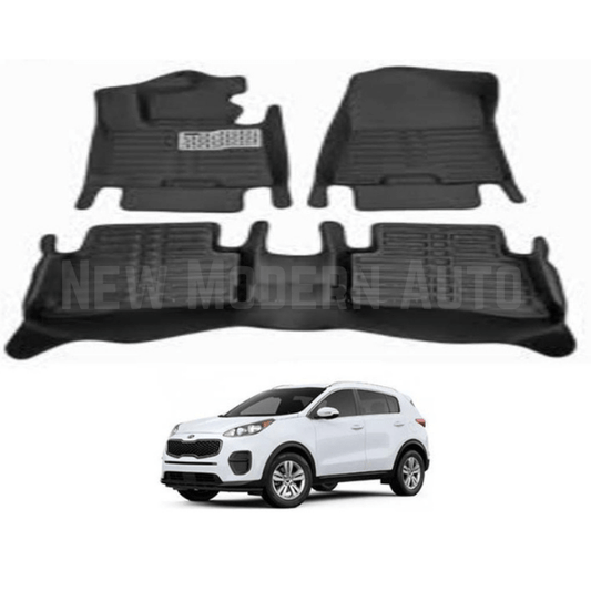 KIA Sportage 5D Floor Mats | 3 Pcs | Sportage Best Floor Mats | Sportage 5D Floor